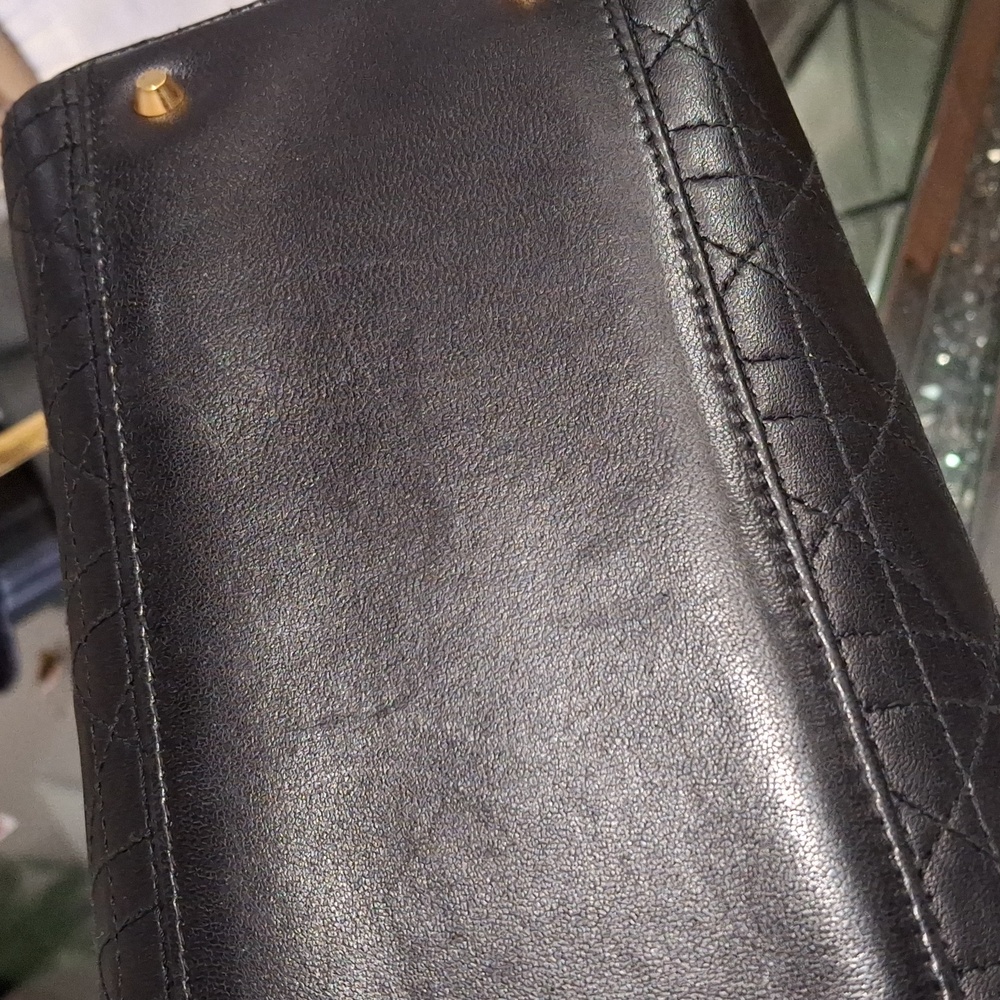 Dior Black Quilted Handbag - Picture 6 of 16